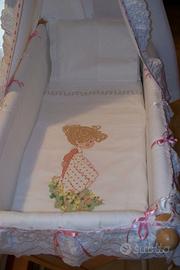 Culla Easy Sleep in legno di Faggio con materasso