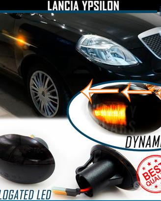 2 Frecce LED Dinamiche Lente Nera Lancia Ypsilon