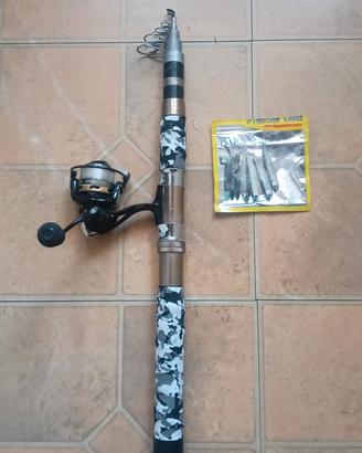 Canna da pesca Mulinello Accessori Trota Mare Lago