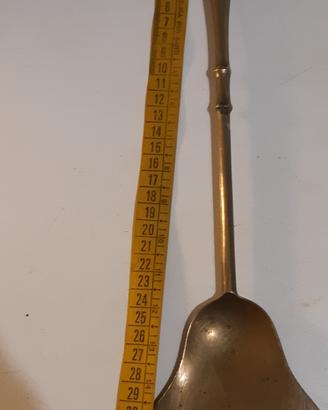 Paletta per braciere in ottone vintage