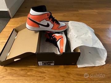 Air Jordan 1 Mid SE Turf Orange Scarpe