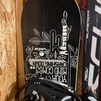 Tavola snowboard 160 cm principianti