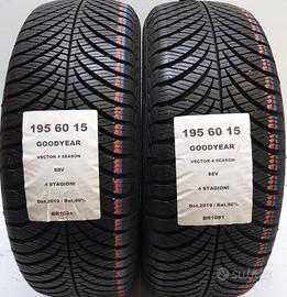 2 GOMME 195 60 15 GOODYEAR BR1081