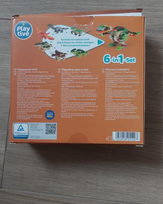 dinosauri montabili 6 in 1