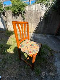 Sedia legno