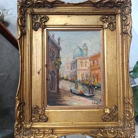 dipinto su tavola Venezia antico
