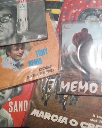 Collezione dischi 45, 33 e 78 giri