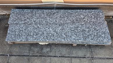 8 lastre granito grigio 110x20x2