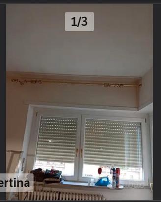 bastone ottone per tende