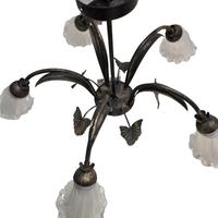 NUOVO MAI USATO - Lampadario anticato 5 luci