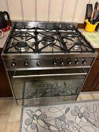 Cucina a gas +forno Smeg elettrico