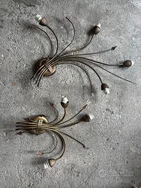 Lampadario da parete