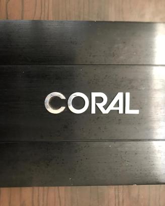 AMPLIFICATORE PER AUTO CORAL XTA 408 800W.