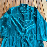 Set seta pigiama vestaglia donna