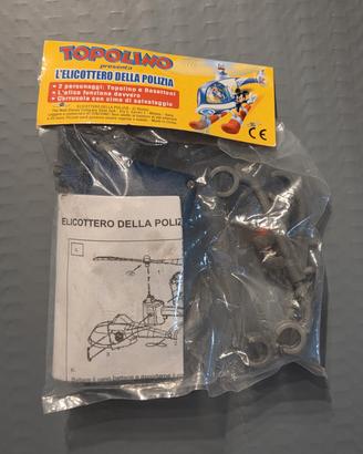 Gadget Topolino elicottero della polizia