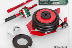 Rockforce cric pneumatico 3,5T solleva 135-420mm