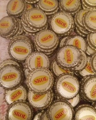 Tappi a corona anni 70