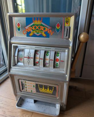 Slot machine vintage modello "Casino Crown",