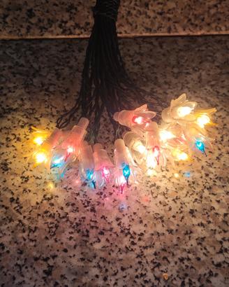 luci di Natale anni 60