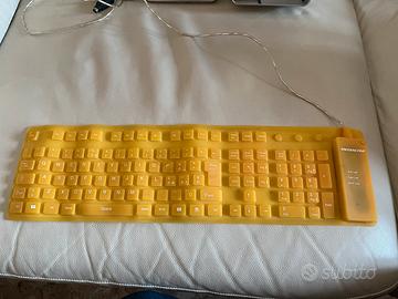 Tastiera pc arancione mediacom