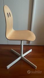 Sedia scrivania bambino Ikea