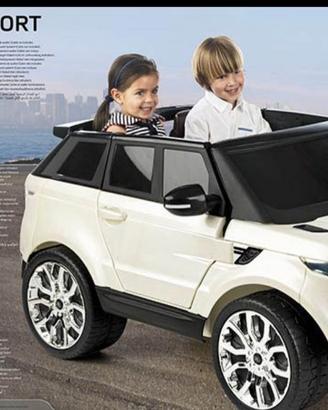 Auto elettrica 2 posti range rover 12v