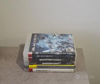 Lotto 5 Giochi PlayStation 3 Originali