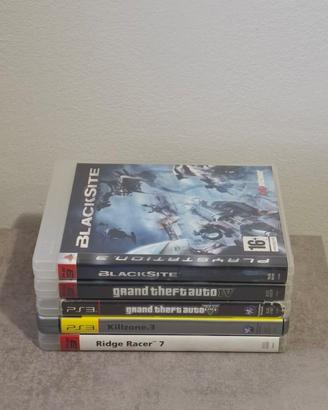 Lotto 5 Giochi PlayStation 3 Originali