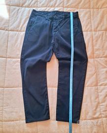 Pantaloni uomo Sorbino blu taglia 50 (36) – cotone
