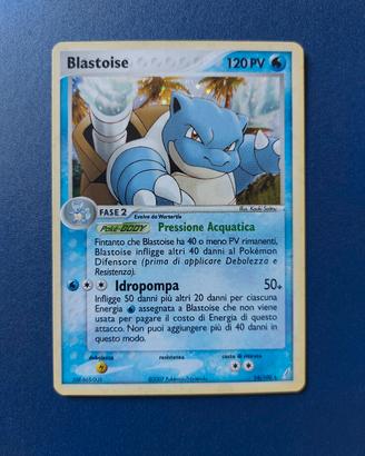 Blastoise Holo Ita Ex Guardiani dei Cristalli NM