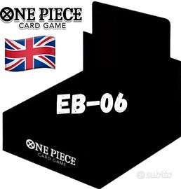 PREORDER One Piece Card Game Box EB06 ENG