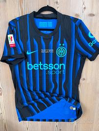 Maglia Inter 2025/26 match worn Final Coppa Italia