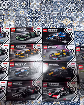 Lego speed champion f1 - 14 modelli nuovi