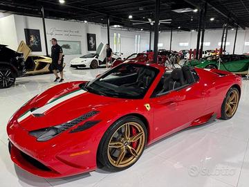 FERRARI 458 458 Speciale Aperta "ROSSO CORSA LIV