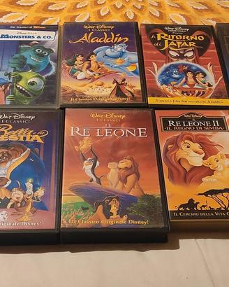 Lotto Vhs Disney 19 cassette