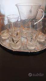 Bicchieri con caraffa