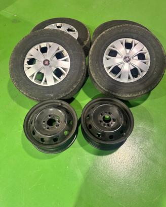 Cerchi gomme borchie 225/75/16 Ducato/Boxer