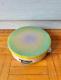 Piccolo tamburo colorato 14 cm