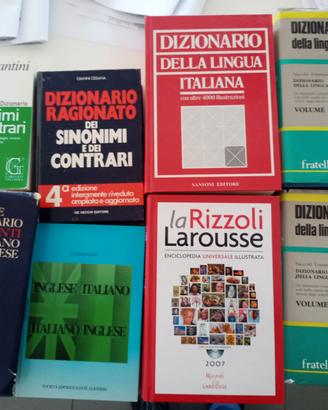 lotto dizionari vocabolari