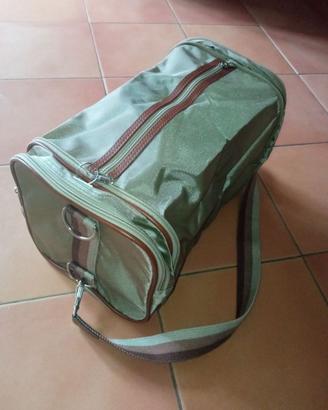 sacca da viaggio pieghevole Valextra, MAI USATA