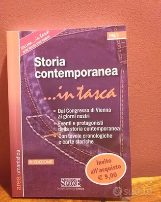 Storia contemporanea in tasca.