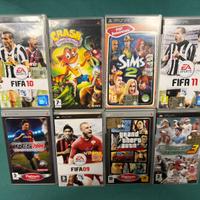 Lotto giochi PSP originali