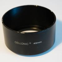 Paraluce 49mm in alluminio per obiettivi 50mm