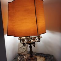 due lampade da tavolo antiche