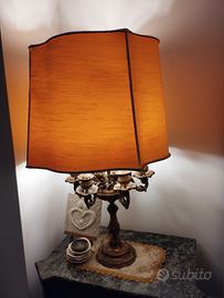 due lampade da tavolo antiche