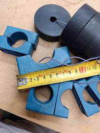 gommini, boccole in gomma o plastica e passacavi  