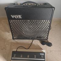 Amplificatore chitarra Vox VT30 + pedaliera VFS5