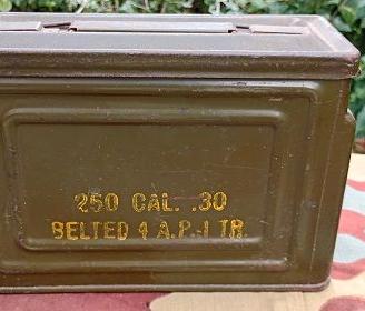 Cassetta US 30M1 seconda guerra mondiale
