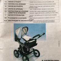 Paseggino trio mai usato haberkorn xl