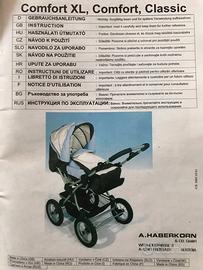 Paseggino trio mai usato haberkorn xl